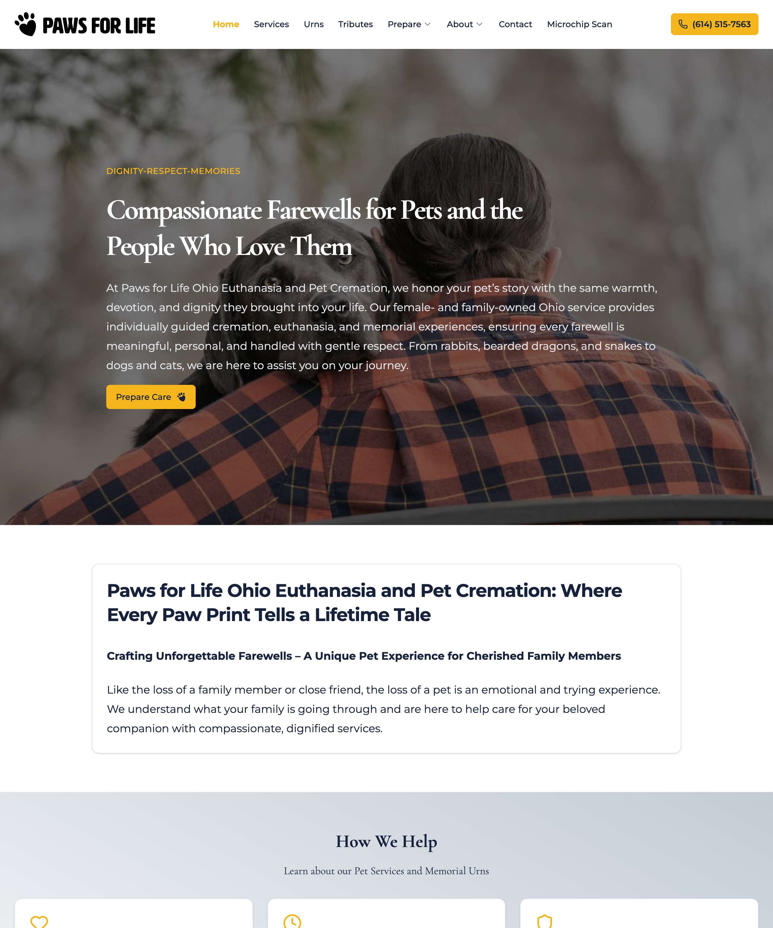 Paws for Life Web Preview